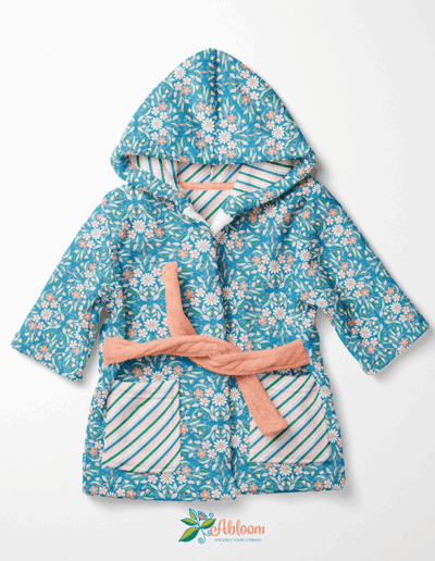 Baby Bath Robe Abloom Sincerely Yours Kimberly