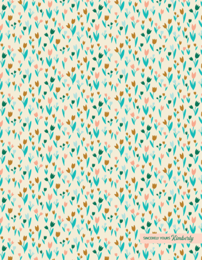 Tulip Time Sincerely Yours Kimberly