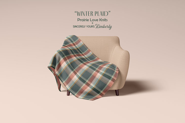 s-Winter-Plaid-Fabric-Fleece-Blanket-Prairie-Love-Knits-x-Sincerely-Yours-Kimberly Winter Plaid Sincerely Yours Kimberly