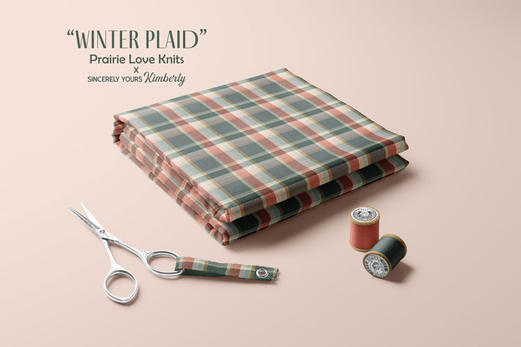 s-Winter-Plaid-Fabric-Folded-Prairie-Love-Knits-x-Sincerely-Yours-Kimberly Winter Plaid Sincerely Yours Kimberly