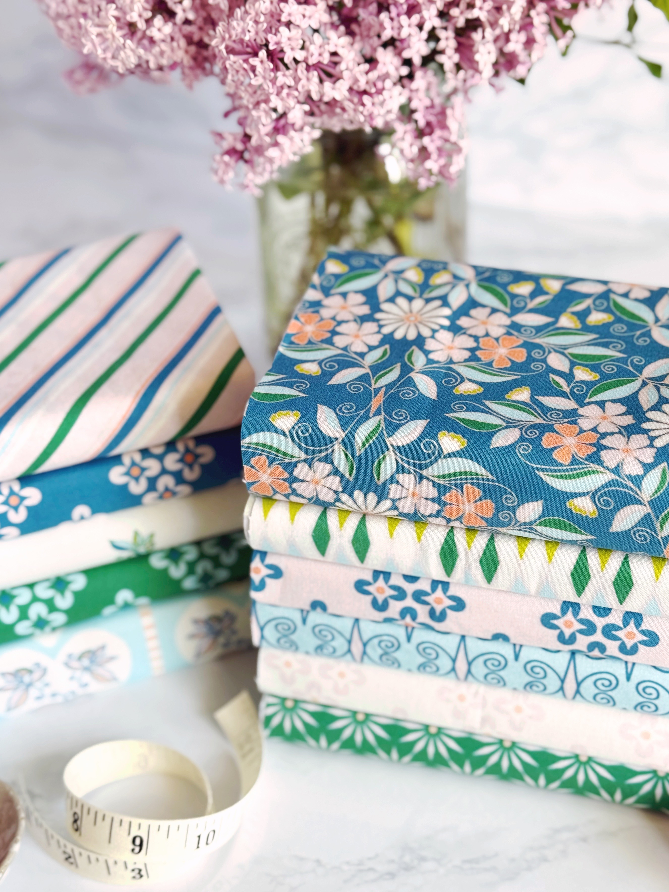Abloom fabric collection by Sincerely Yours Kimberly
