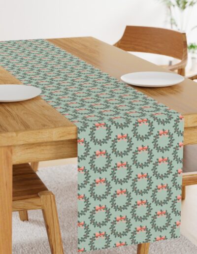 Merry Little Christmas Fabric Wreaths