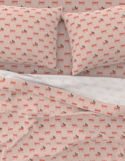 Merry Little Christmas Fabric Bedding