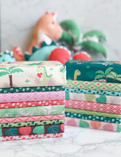 Sweetasaurus Snuggles Dinosaur Fabric Collection Sincerely Yours Kimberly